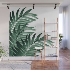 Carta da parati salotto piante